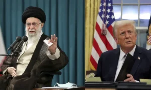 Líder supremo do Irã,. Ali Khamenei e Donald Trump trocam desaforos em redes sociais (Foto: Montagem/Agência Brasil)
