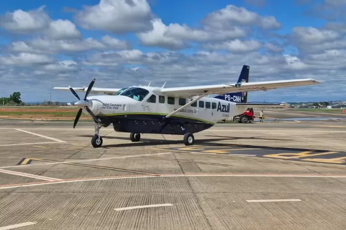 Aeroporto de Divinópolis retoma voos comerciais com ligação para Campinas e BH em avião Teco-Teco de nove lugares