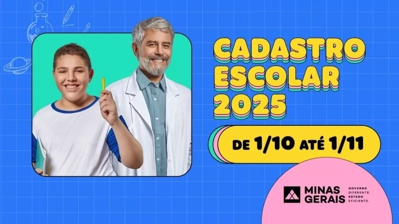 Cadastro Escolar 2025 termina nesta sexta-feira