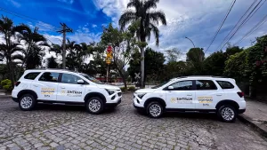 Com o novo slogan: "Servidor Organizado, Sindicato Forte", o Sintram renovou sua frota de veículos para atender melhor os servidores. (Foto: Pedro Gianelli/Sintram)