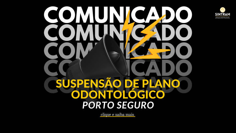 comunicado de cancelamento do plano odontológico da Porto Seguro