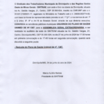 edital de convocação