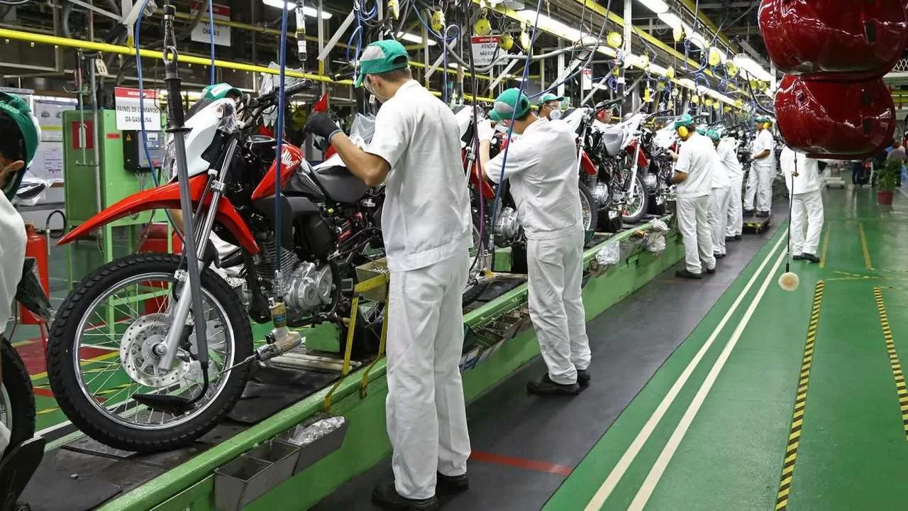 Setor de fabricação de motos tem melhor janeiro em 14 anos