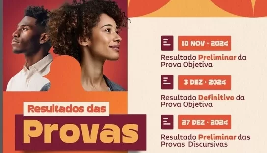 Prefeitura de Divinópolis divulga datas para publicação dos resultados das provas do concurso público