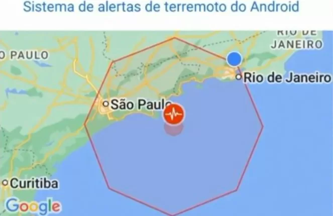 Google erra ao enviar alerta de terremotos para celulares de moradores do Rio e São Paulo