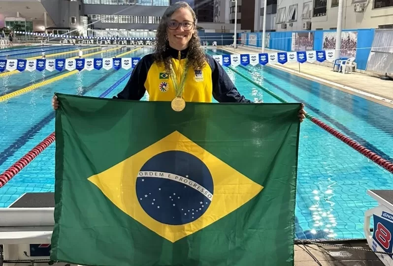 Servidora municipal fatura Medalha de Ouro representando a Seleção Brasileira nos Jogos Pan-Americanos de Surdos